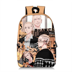 Tokyo Revengers Backpack Teens Back To School Shoulder Bag Girls Boys Schoolbag