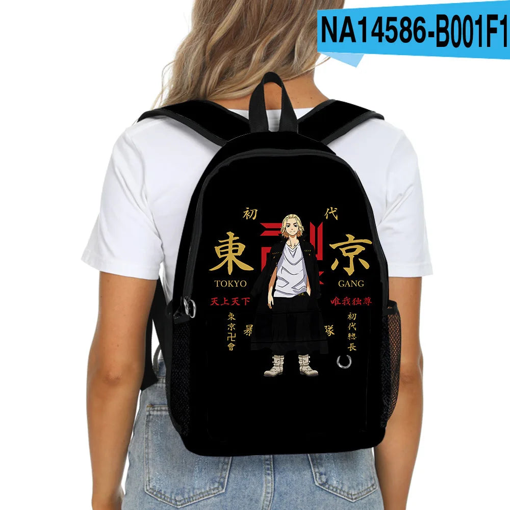 Tokyo Revengers Waterproof Anime Backpack