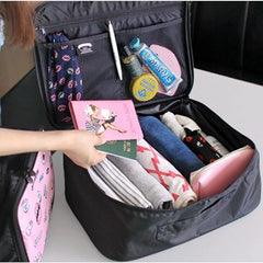 Nylon Foldable Travel Bags Unisex Large Capacity Luggage Men Women