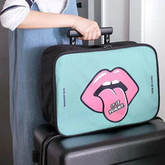 Nylon Foldable Travel Bags Unisex Large Capacity Luggage Men Women
