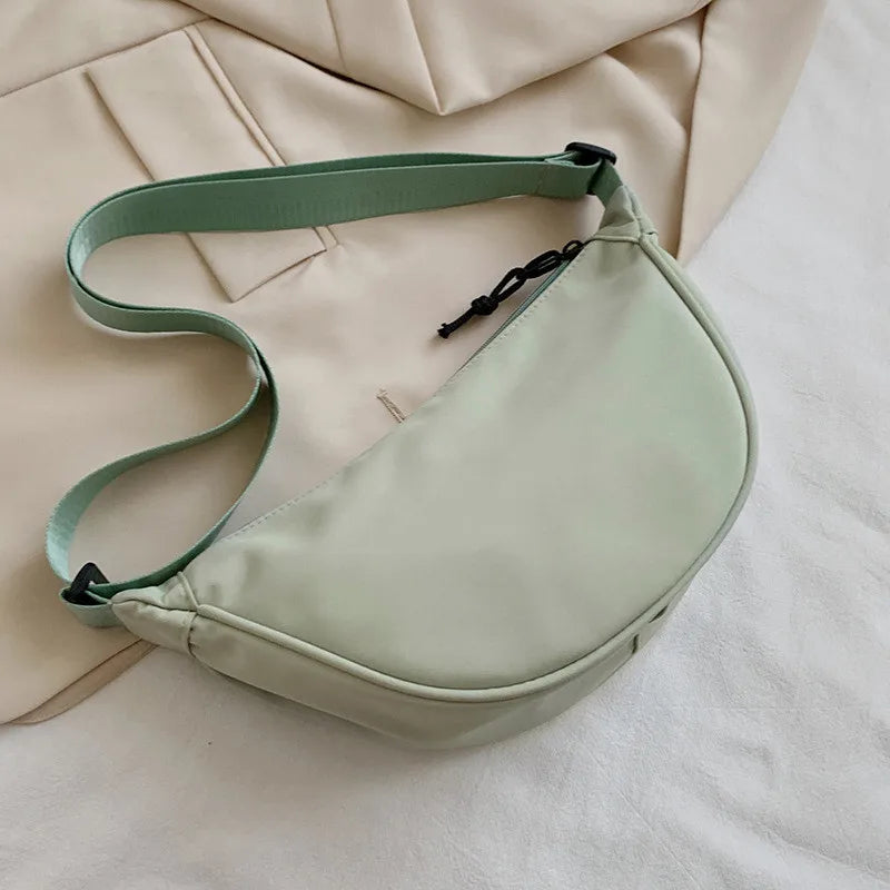 Nylon Waist Bag Chest Bag Crossbody Bags for Women