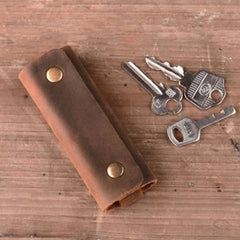 Leather Key Wallet Car Holder Case Pouch Purse