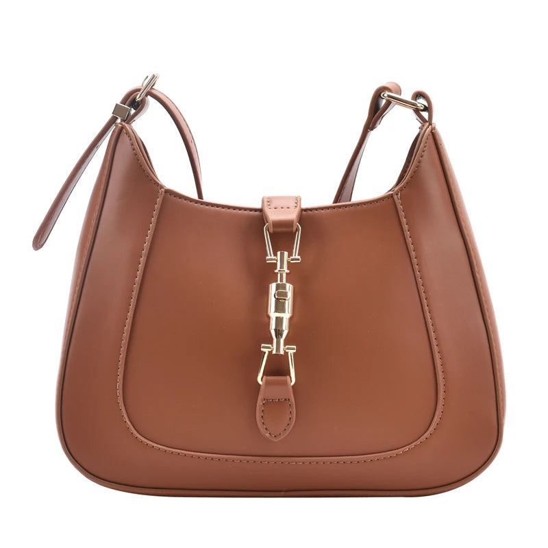Leather Shoulder Crossbody Bag Underarm Sac A Main for Women