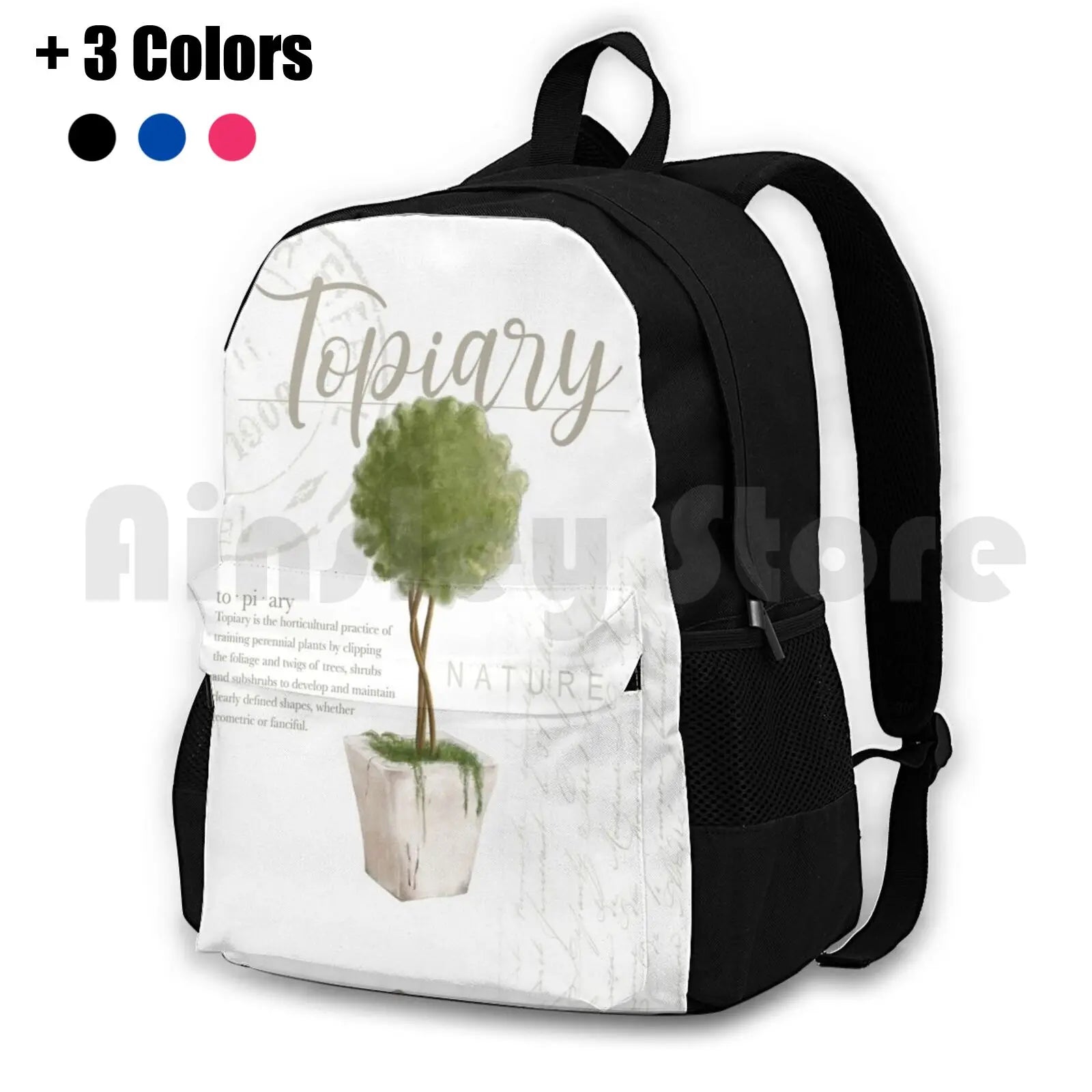 Topiary No. 1 Outdoor Hiking Backpack Waterproof Camping Travel