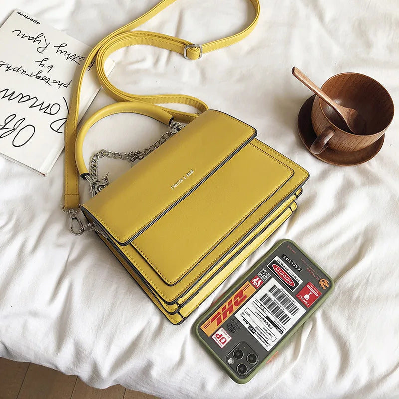 Large Capacity Women Totes PU Shoulder Bag