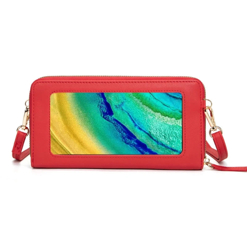 Women's Touch-Screen Phone Purse RFID Crossbody Bag