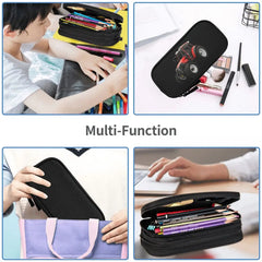 Tractor Pen Box Student School Anime Zipper Pen Bag Child Stationery Bag