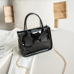 Transparent Jelly Crossbody Bag for Women Handbag Shoulder Bags