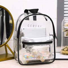 Transparent PVC Bag Organizer Sack Waterproof Backpack