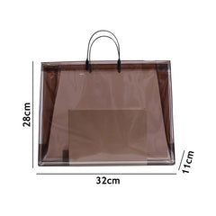 Transparent PVC Beach Bag Waterproof Large Capacity Shoulder Bag