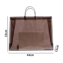 Transparent PVC Beach Bag Waterproof Large Capacity Shoulder Bag