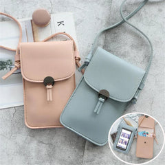 Retro Mobile Phone Bag Women Chain Messenger Bag Small Flap Bag
