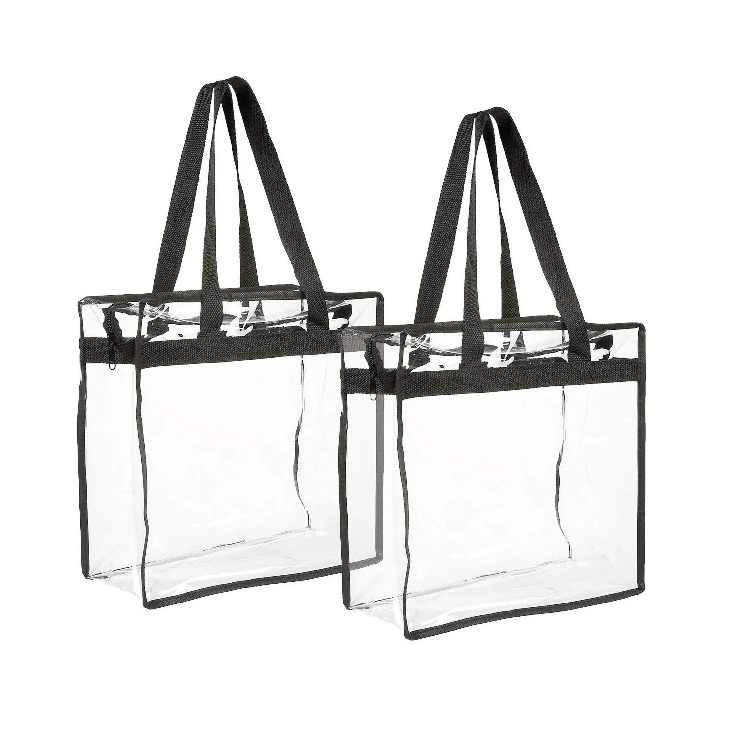 Clear Waterproof PVC Tote Bag Travel Beach Bag Reusable Shoulder Bag