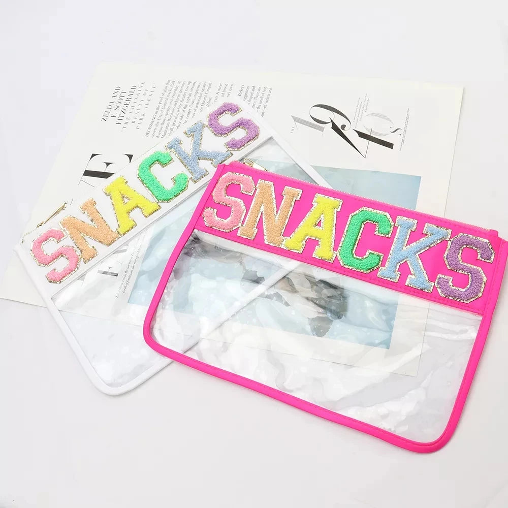 Transparent Women's Cosmetic Bag PVC Nylon Waterproof Makeup Bag