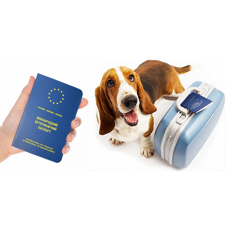 Pet Passport Cover European Cover for Pet Dog Cat
