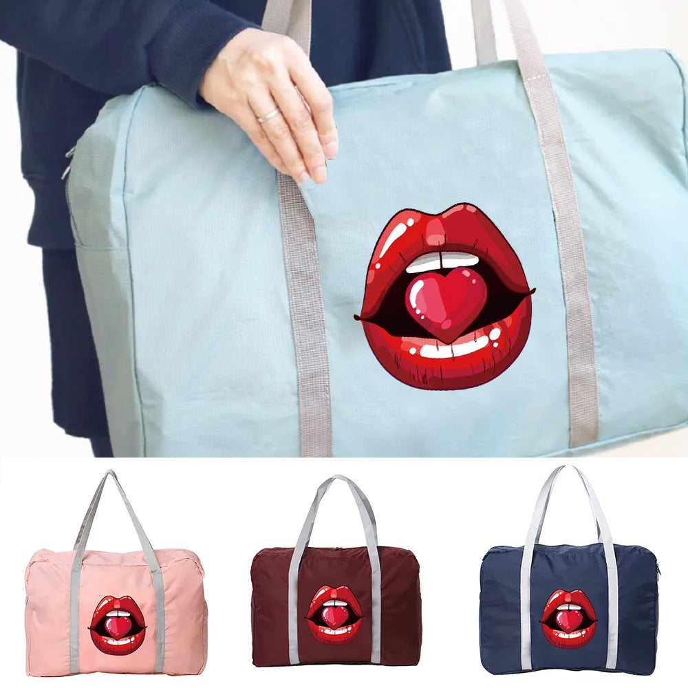 Travel Bag Foldable Accessories Bags Women Camping Luggage Storage Packet Men