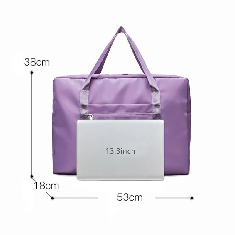 Large Capacity Sports Gym Bag Waterproof Crossbody Shoulder Pack