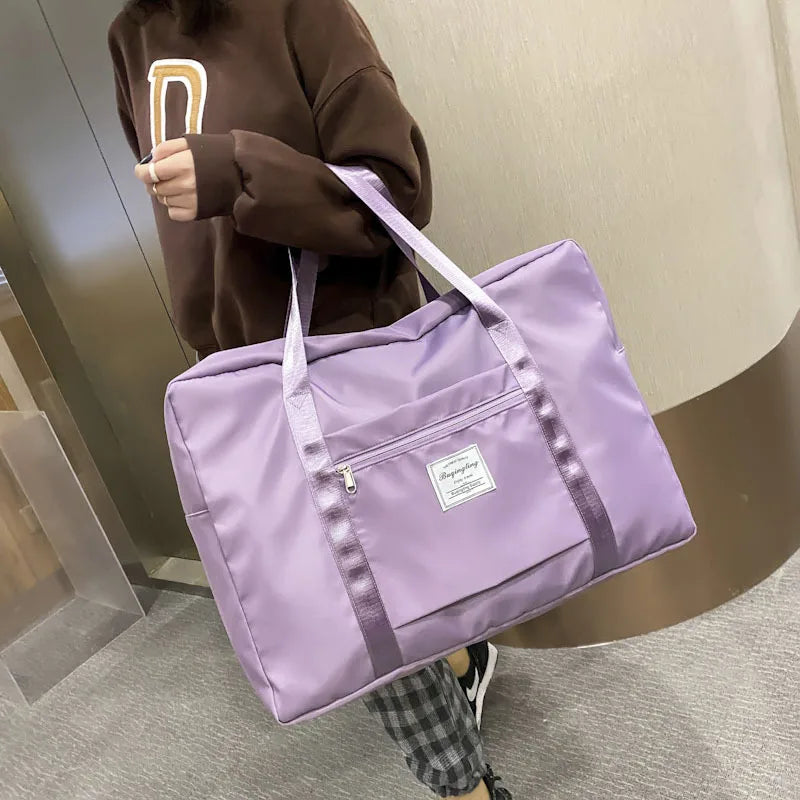 Large Capacity Sports Gym Bag Waterproof Crossbody Shoulder Pack