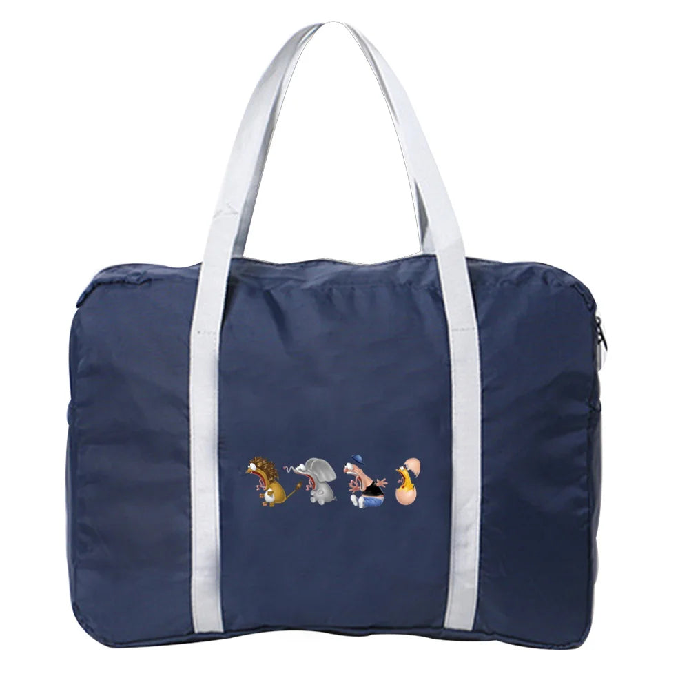 Outdoor Sport Cartoon Travel Bag Handbag Toiletries Duffle
