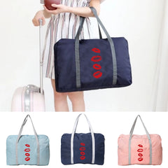 Nylon Tote Waterproof Shoulder Handbag Women Weekend Luggage Bags
