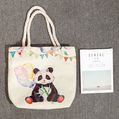 Beach Tote Bag Dream Catcher Tree Print Handbag