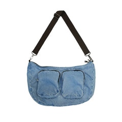 Travel Denim Shoulder Bag Women Handbags Large Capacity Shopping Bag