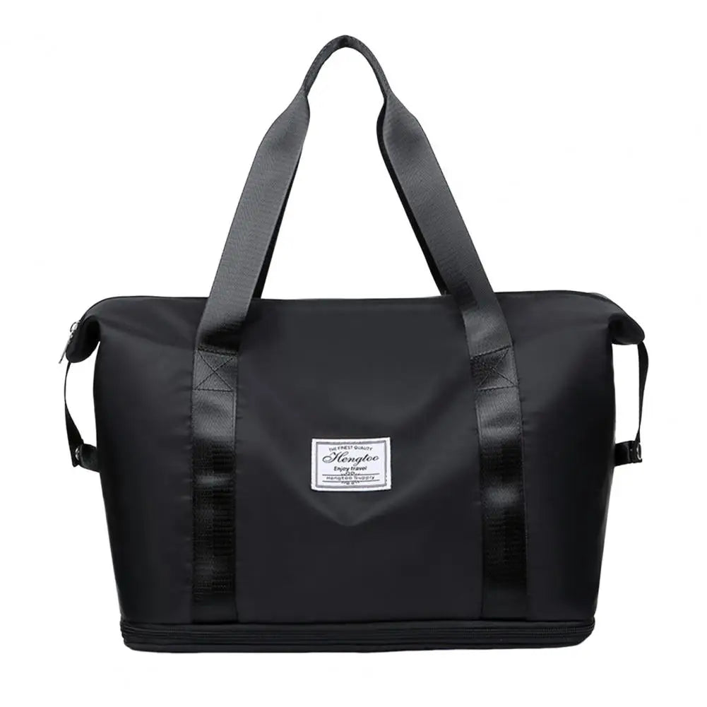 Dry Wet Separation Travel Duffel Bag Waterproof Handle Large Capacity