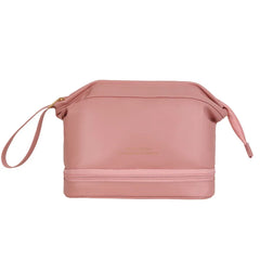 Large Double Layer Cosmetic Bag Waterproof Makeup Bag Women Toiletry Bag