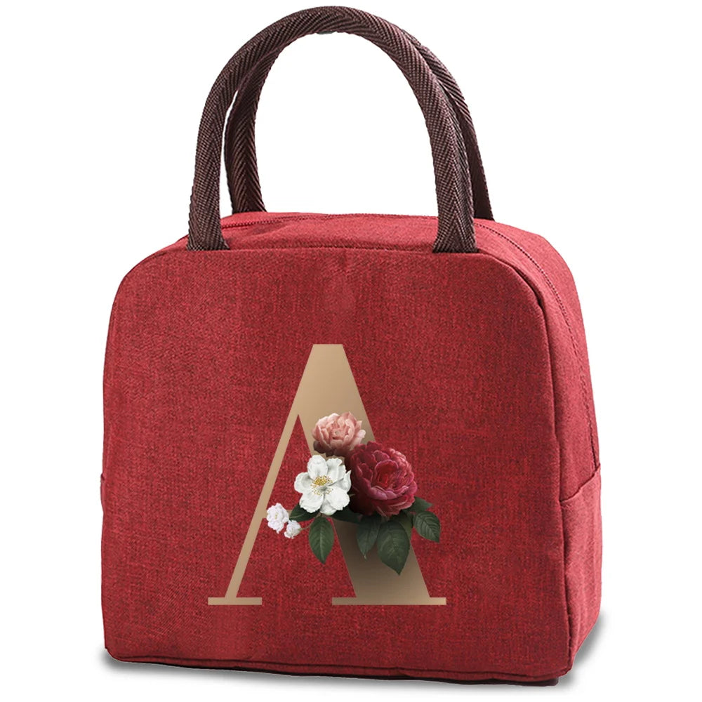 Travel Lunch Bag Insulated Lunch Box 26 Print Food Case Cooler Bento