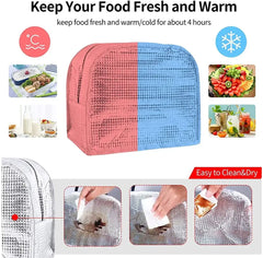 Travel Lunch Bag Insulated Lunch Box 26 Print Food Case Cooler Bento
