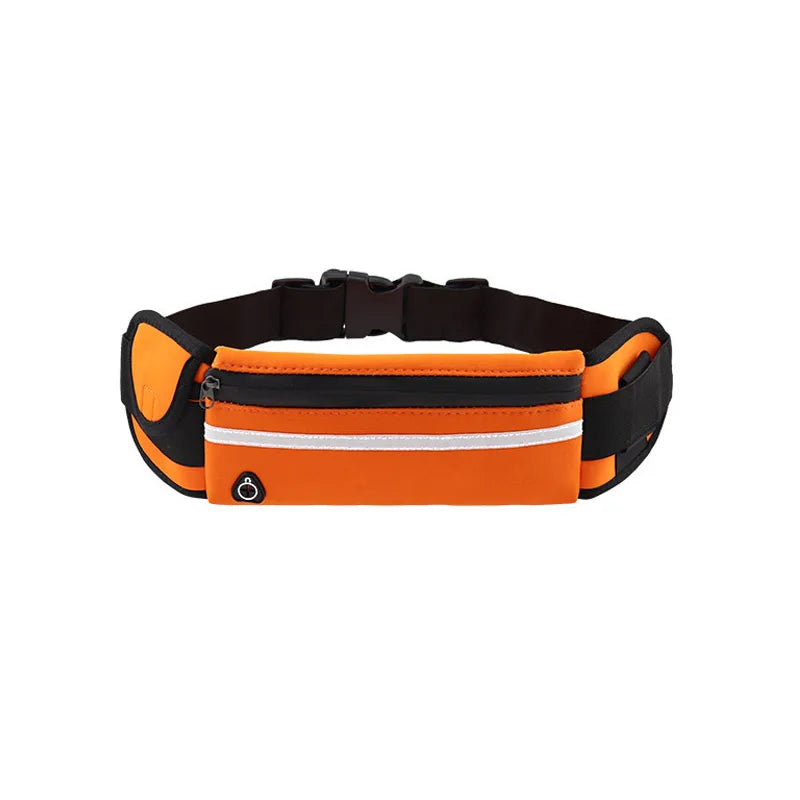 Travel Multifunctional Sports Pocket Mini Fanny Pack with USB Waist Pack