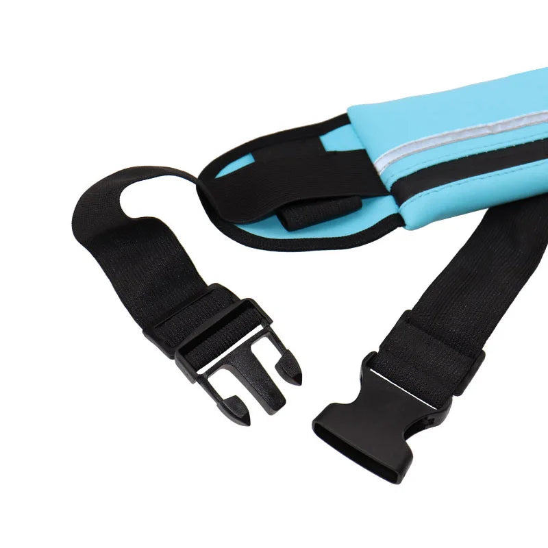 Travel Multifunctional Sports Pocket Mini Fanny Pack with USB Waist Pack
