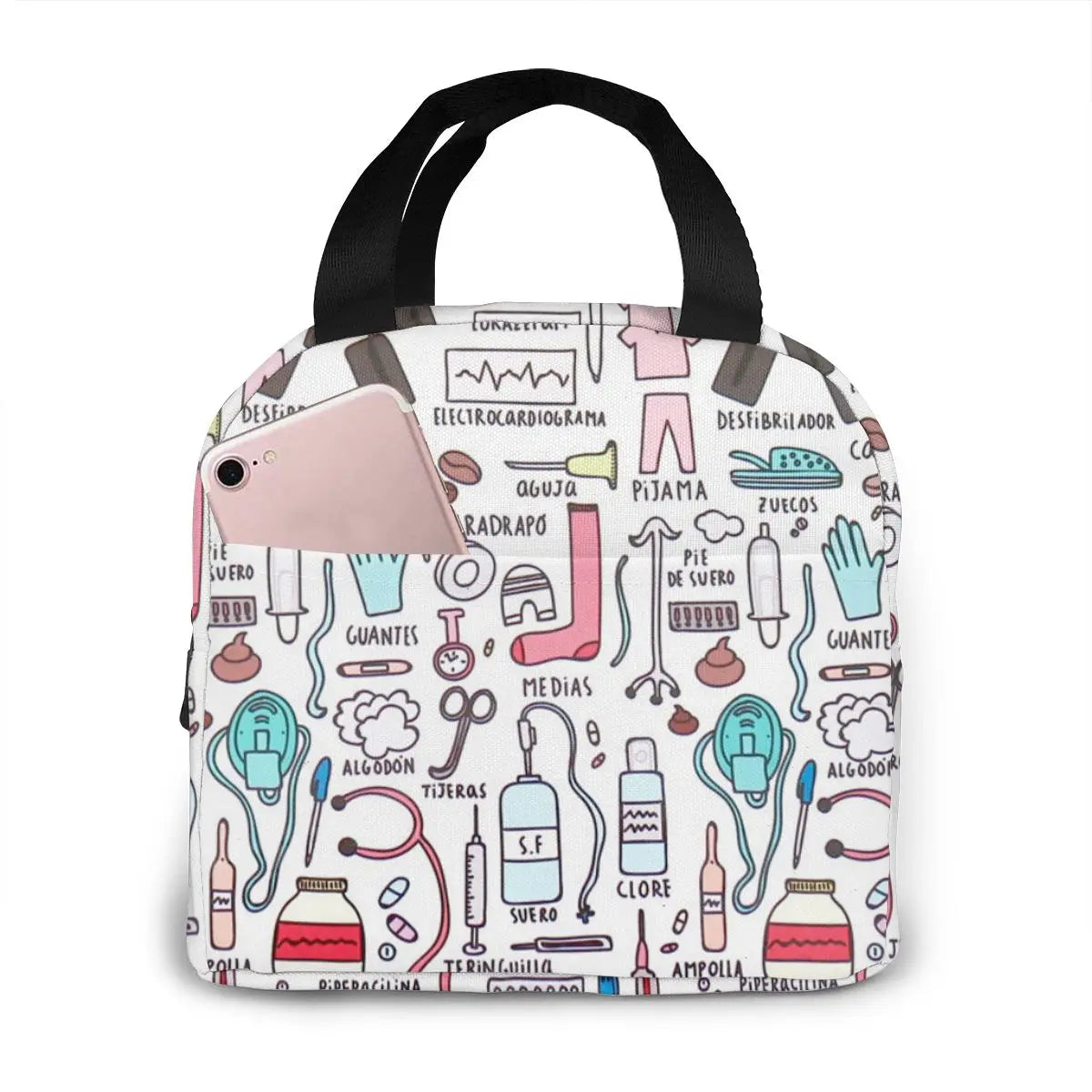 Insulated Lunch Bag for Travel Nurses