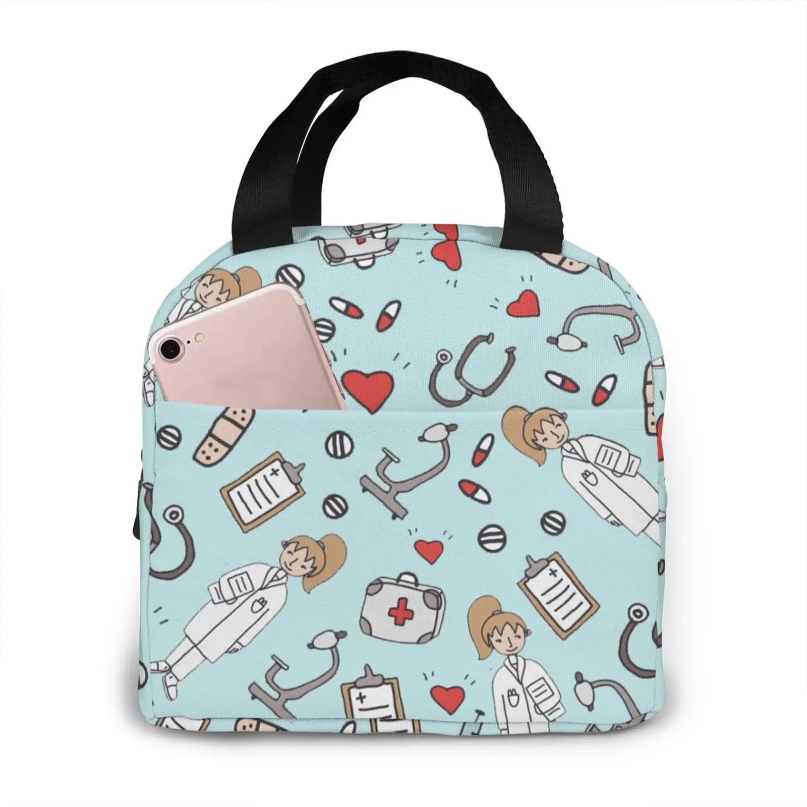 Insulated Lunch Bag for Travel Nurses