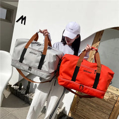 Large Capacity Waterprf Travel Tote Bag for Women & Men