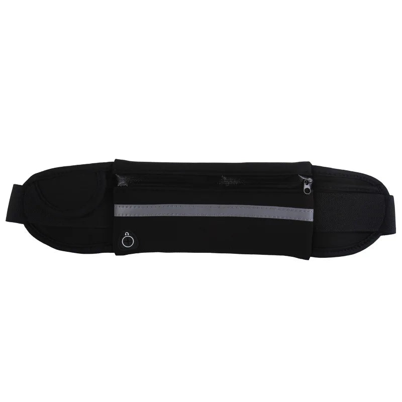 Multifunctional Sports Waist Pack USB Belt Bag Waterproof Phone Pouch