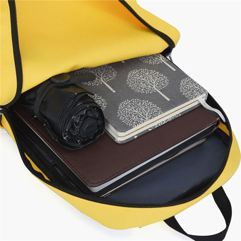 Small Backpack Women School Oxford Bag Laptop Bag Men and Ladies
