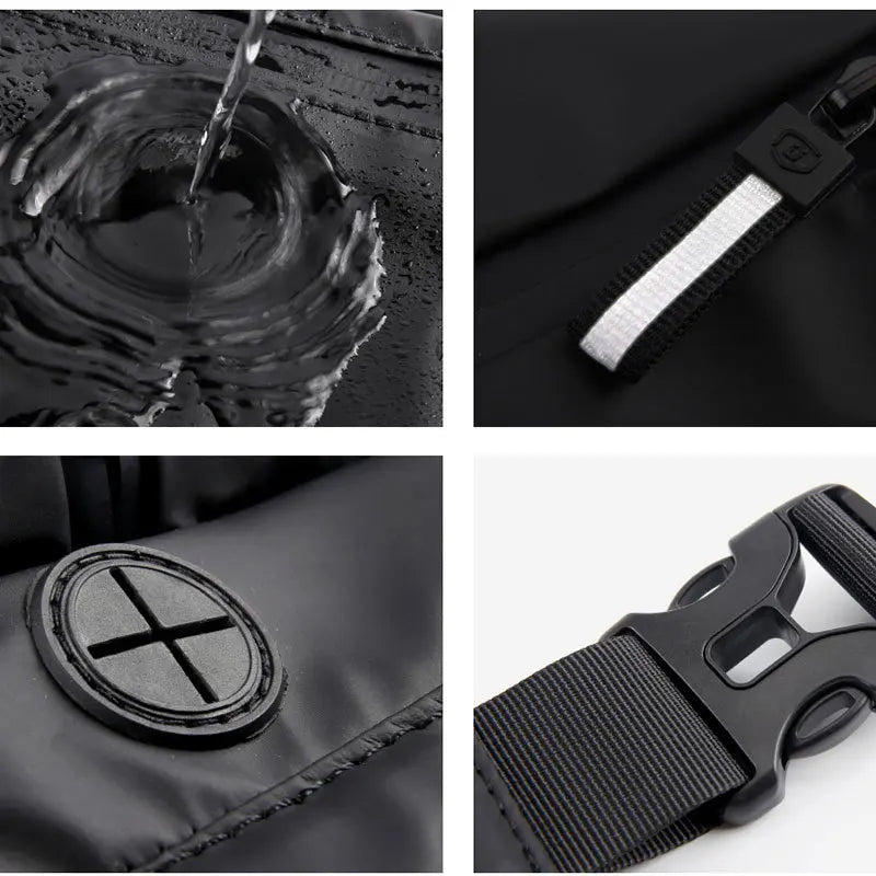 Waterproof Waist Bag for Women Men Outdoor Sports Crossbody Casual Purse