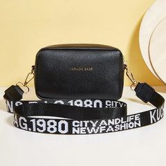 Embroidered Shoulder Messenger Bag for Women