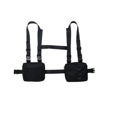 Punk Chest Bag Hip-Hop Tactical Waist Pack Unisex Outdoor Vest Bag
