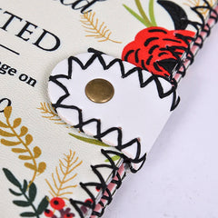 Ethnic Soft Leather Wallet Long Money Bag Purse Unisex