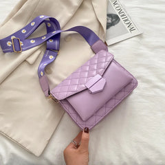 Embroidered Thread Printed Shoulder Bag for Summer