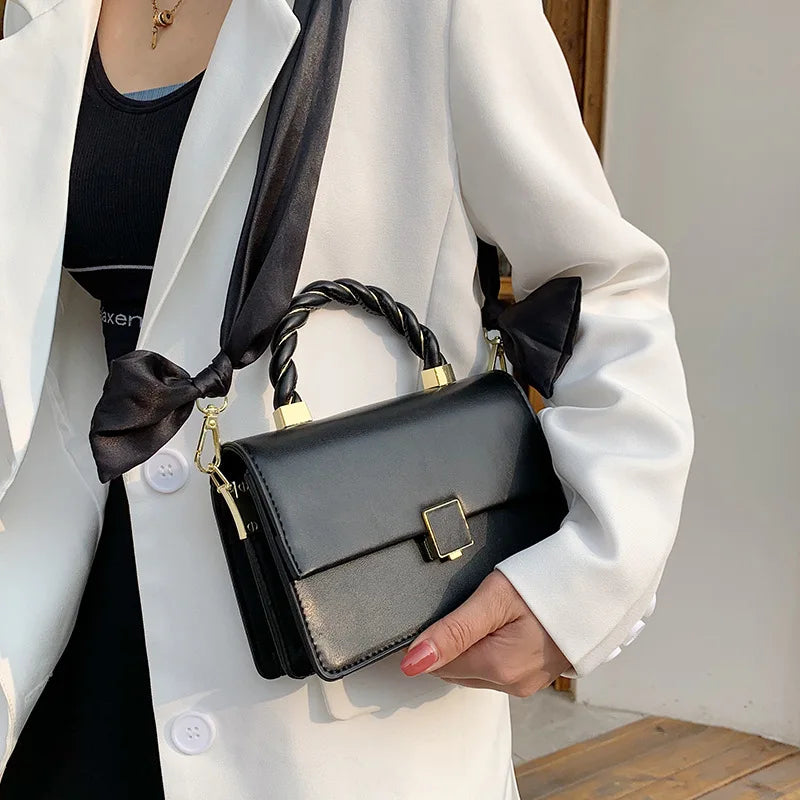 Small Square Bag Shoulder Bag Female Style Summer Small Fragrance
