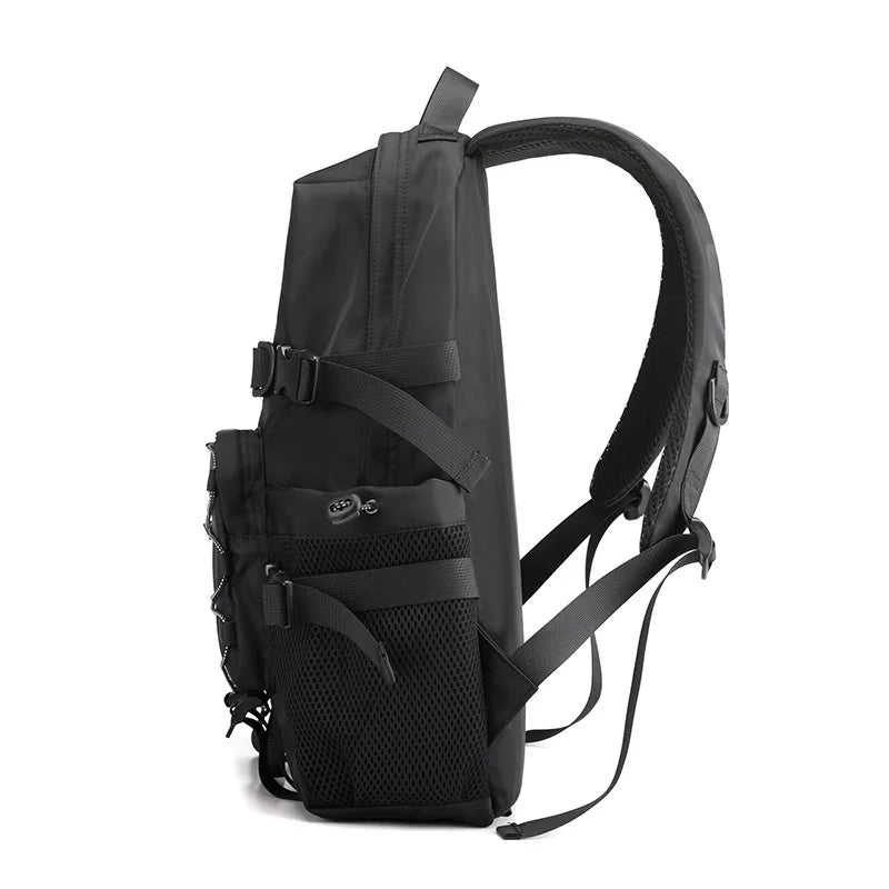 Nylon School Backpack Laptop College Travel Bag
