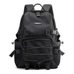 Nylon School Backpack Laptop College Travel Bag