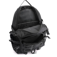 Nylon School Backpack Laptop College Travel Bag