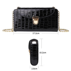 Shoulder Bag Women Tissue Vanity Mirror Makeup Handbag Earphone Crossbody Pouch