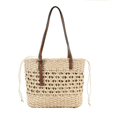 Straw Weave Bag for Women Summer Female Handbags Shoulder Bag Beach Basket