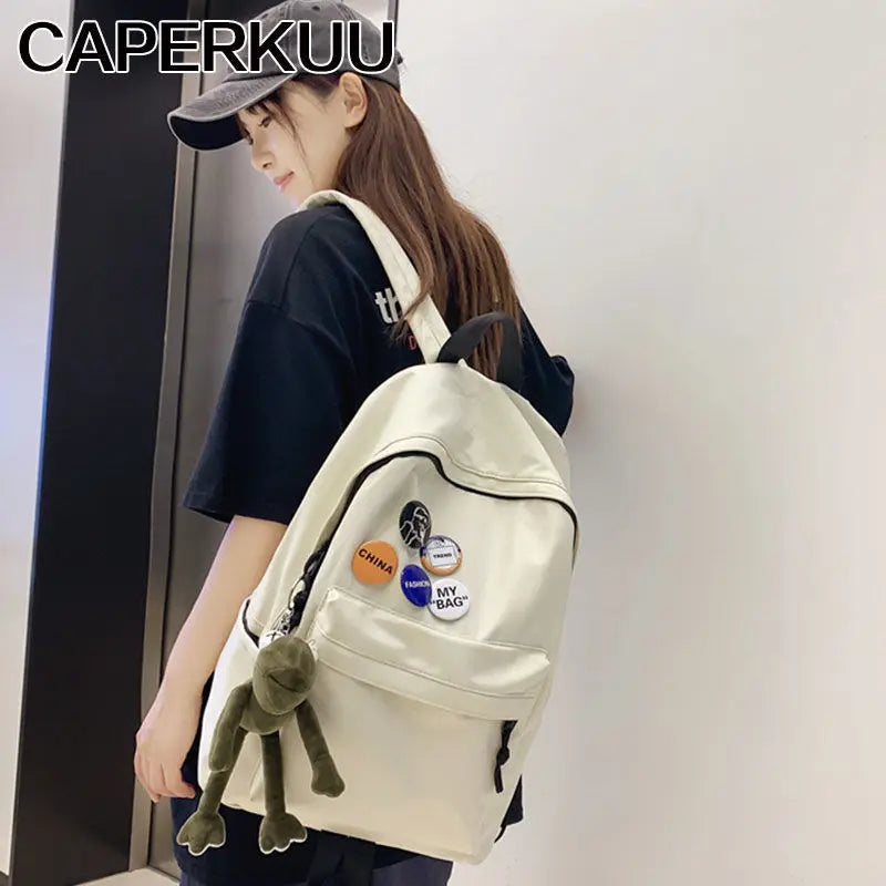 Waterproof Backpack Large Capacity School Bags for Teenage Girls Women