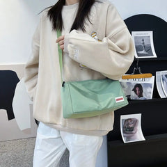 Women Girl Nylon Handbags Shoulder Bag Crossbody Messenger Bag